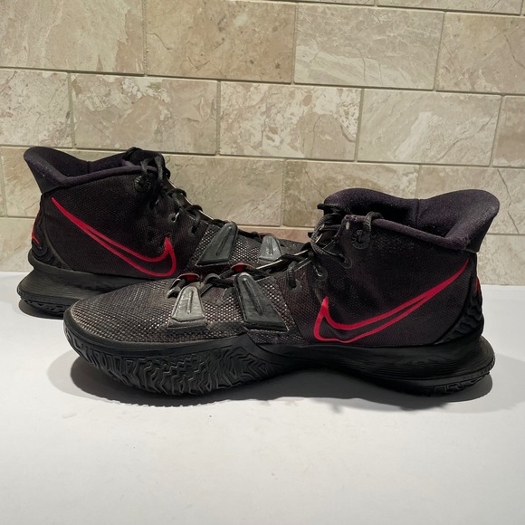 Nike Kyrie 7 Bred Black University Red Basketball Shoes CQ9326-001 Mens Size 15 main image 7